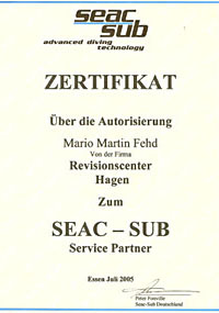 Automaten-Revision Seac-sub